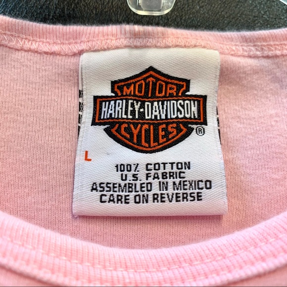 Harley Davidson Short Sleeve Graphic Tee Shirt Bayside Harley - Picture 6 of 9